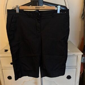New York & Company Black Women's Bermudas